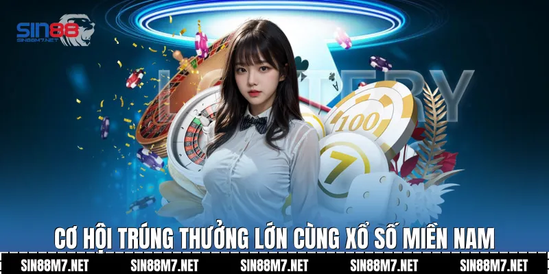 Cơ hội trúng thưởng lớn cùng xổ số miền Nam