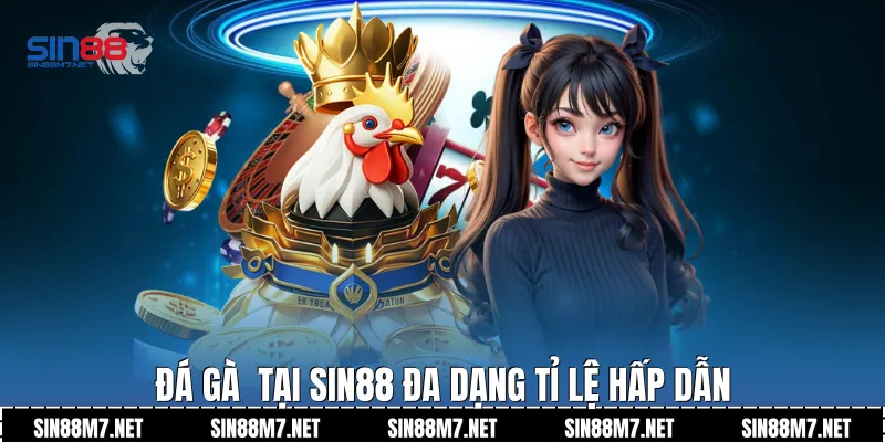 Đá gà tại Sin88 đa dạng tỉ lệ hấp dẫn